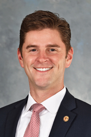 Photograph of Representative  Ryan Spain (R)